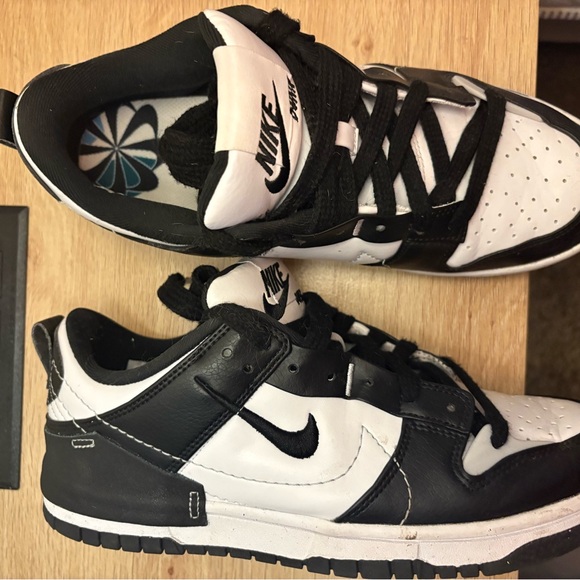 Nike Dunk Low Disrupt 2 Panda (2022) W 8 - Barely Worn - Picture 1 of 3
